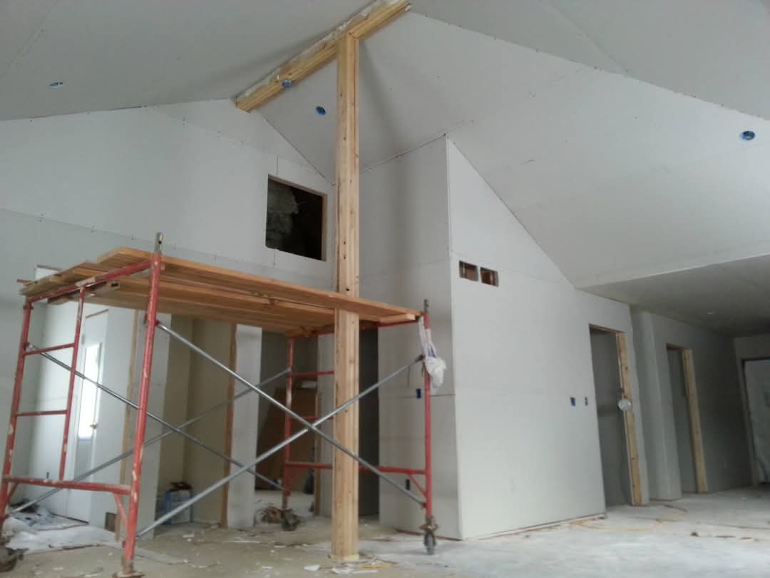 Professional drywall finishing work by Eric Brown Drywall