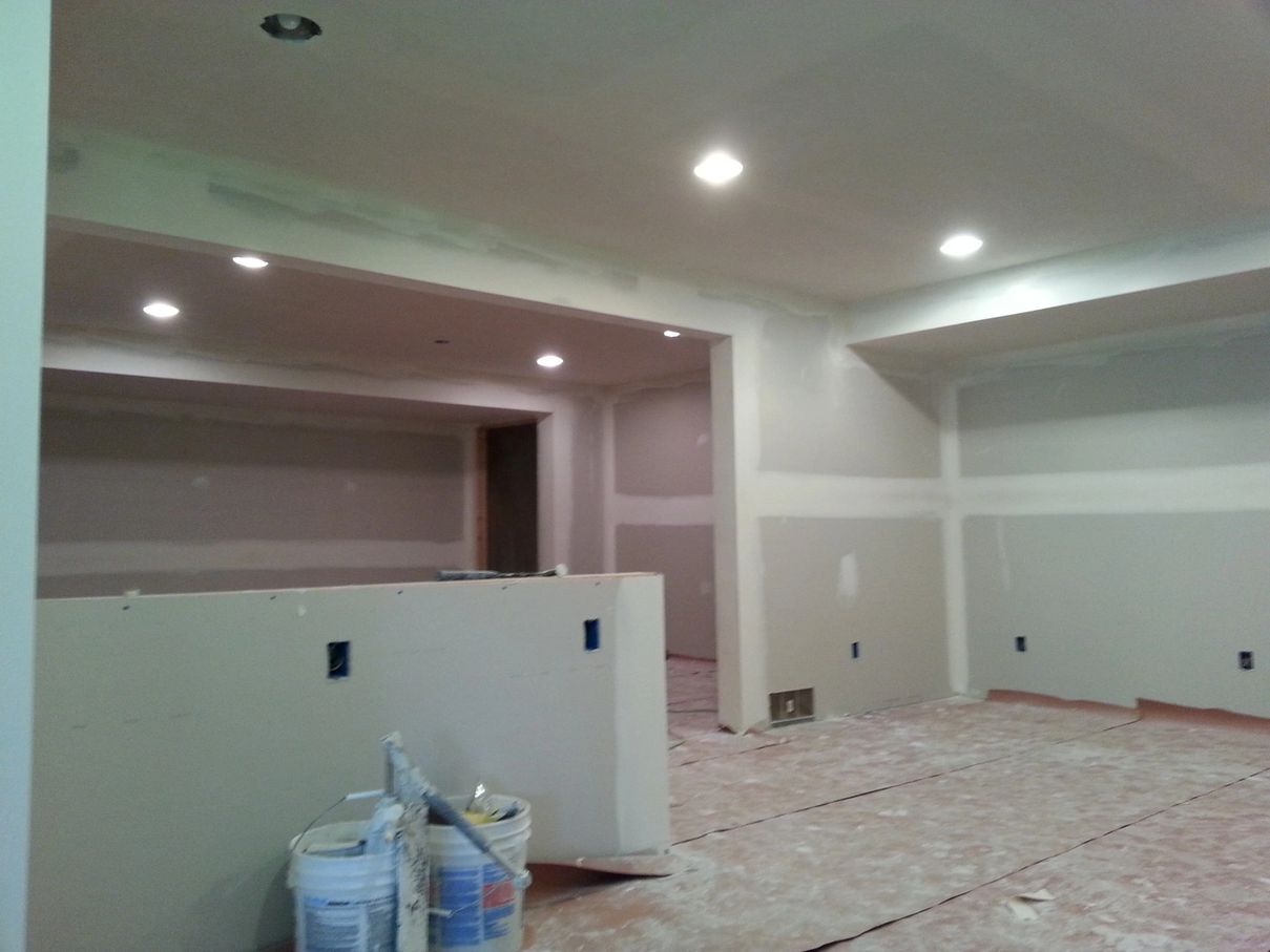 Expert drywall craftsmanship showcase